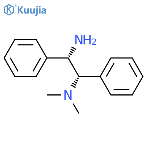 (1S,2S)-N,N-Dimethyl-1,2-diphenyl-1,2-ethanediamine structure