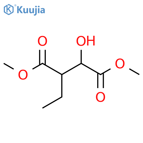 Malic acid, 2-ethyl-, dimethyl ester structure