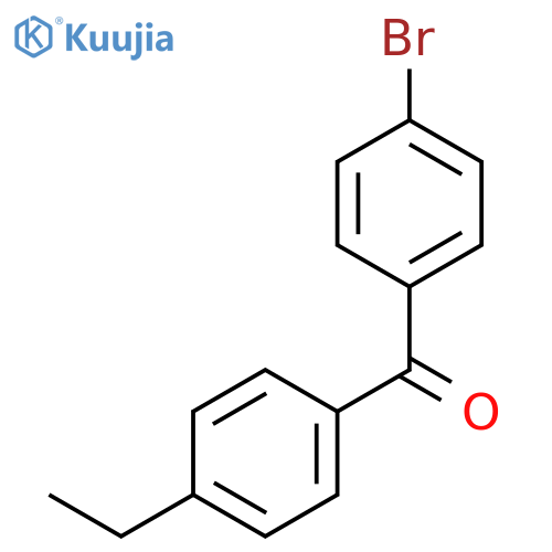 4-Bromo-4'-ethylbenzophenone structure