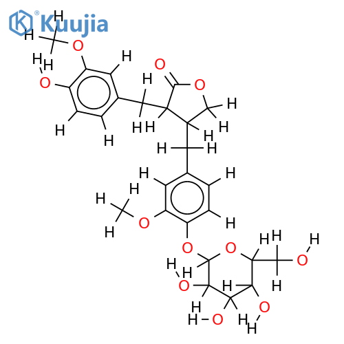 Matairesinolmonoglucosid structure