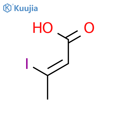 (Z)-3-iodobut-2-enoic Acid structure