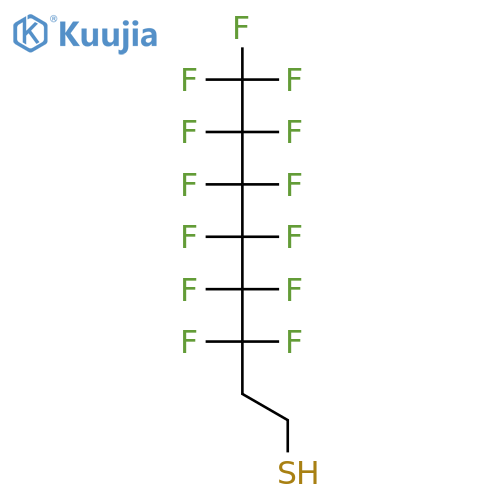 1H,1H,2H,2H-Perfluorooctyl-1-thiol structure