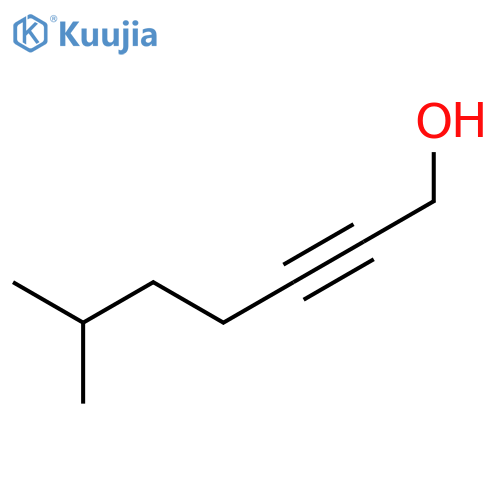 6-methylhept-2-yn-1-ol structure