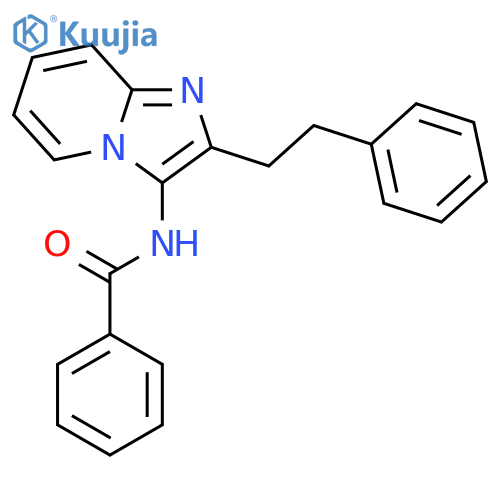 Benzamide, N-[2-(2-phenylethyl)imidazo[1,2-a]pyridin-3-yl]- structure