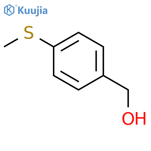 4-(Methylthio)benzenemethanol structure