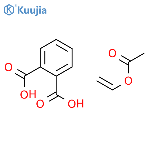 1,2-Benzenedicarboxylic acid, polymer with ethenyl acetate structure