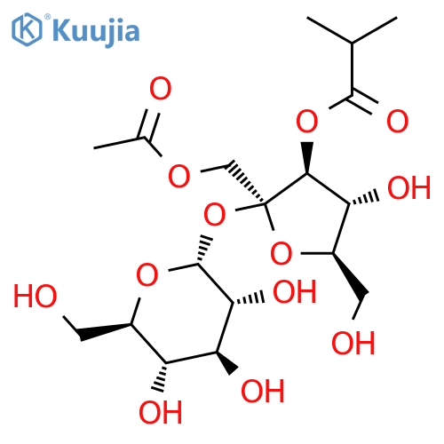 Sucrose diacetate hexaisobutyrate structure