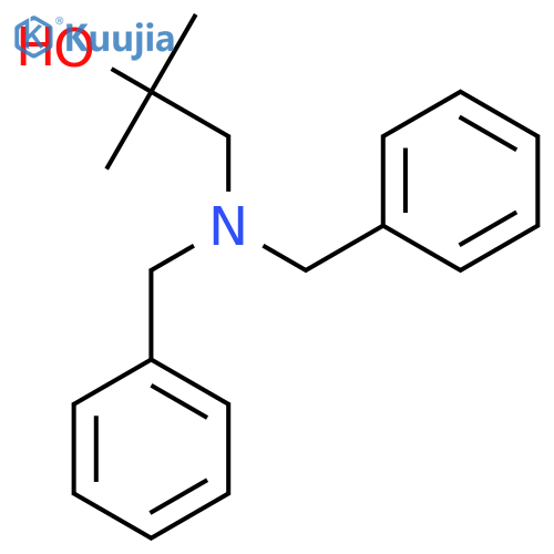 1-(Dibenzylamino)-2-methyl-2-propanol structure