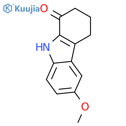 6-methoxy-2,3,4,9-tetrahydro-1H-carbazol-1-one structure