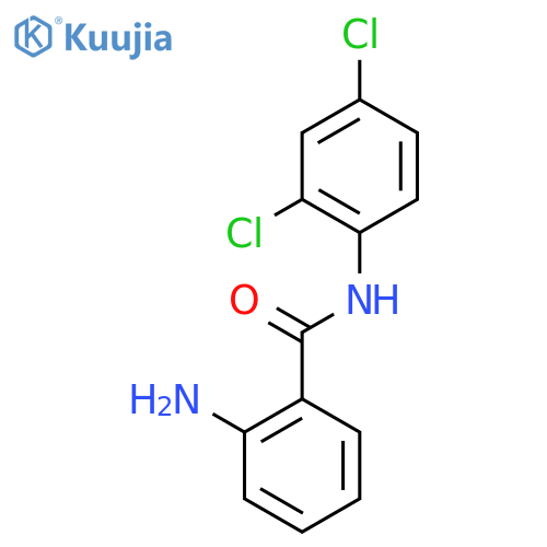 Benzamide,2-amino-N-(2,4-dichlorophenyl)- structure
