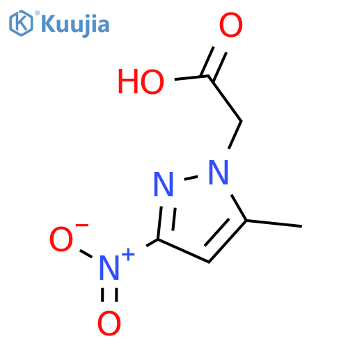 (5-Methyl-3-nitro-1H-pyrazol-1-yl)acetic Acid structure