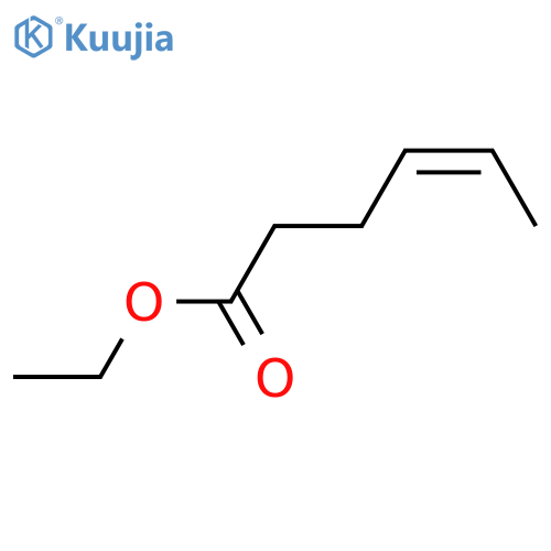 4-Hexenoic acid, ethyl ester, (4E)- structure