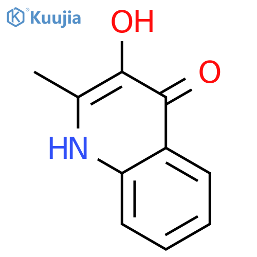 3-Hydroxy-2-methylquinolin-4(1H)-one structure