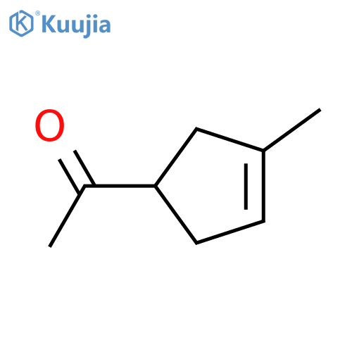 Ethanone,1-(3-methyl-3-cyclopenten-1-yl)- structure