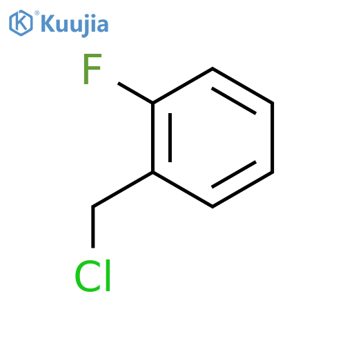 2-Fluorobenzyl chloride structure