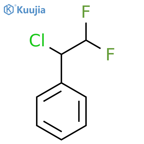 1-(1-Chloro-2,2-difluoroethyl)benzene structure