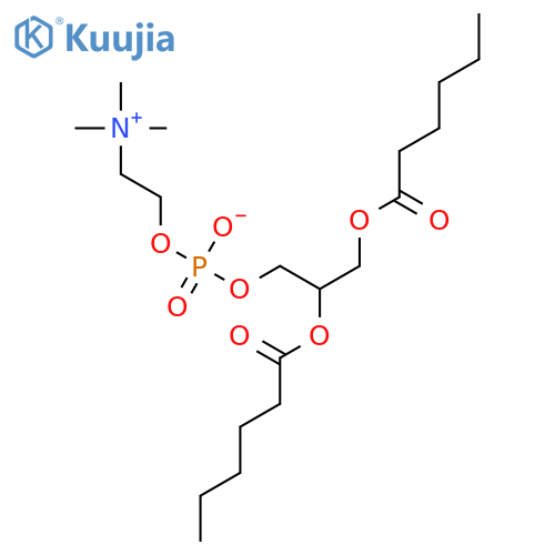 3,5,9-Trioxa-4-phosphapentadecan-1-aminium,4-hydroxy-N,N,N-trimethyl-10-oxo-7-[(1-oxohexyl)oxy]-, inner salt, 4-oxide,(7R)- structure