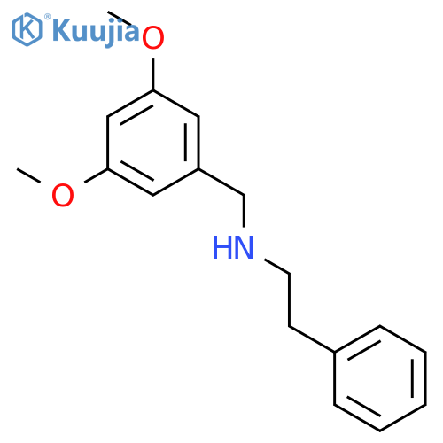 N-(3,5-Dimethoxybenzyl)-2-phenylethanamine structure