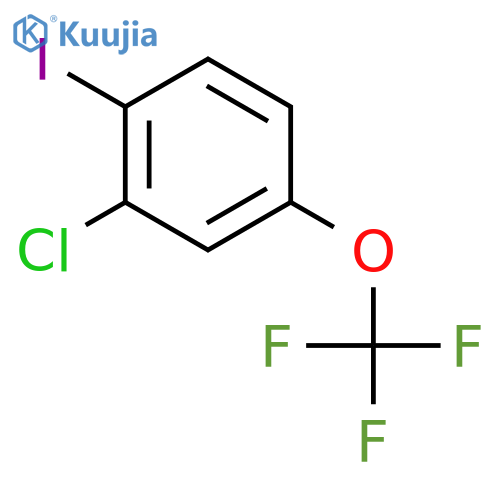 2-Chloro-4-(trifluoromethoxy)iodobenzene structure