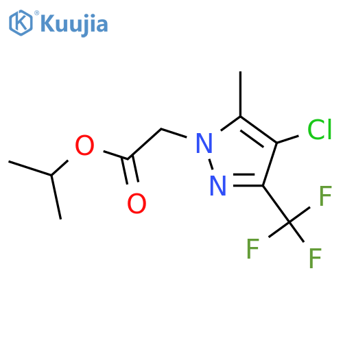 <br>(4-Chloro-5-methyl-3-trifluoromethyl-pyrazol-1-yl)-acetic acid isopropyl es ter structure