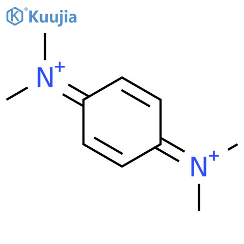 Methanaminium,N,N'-2,5-cyclohexadiene-1,4-diylidenebis[N-methyl- structure