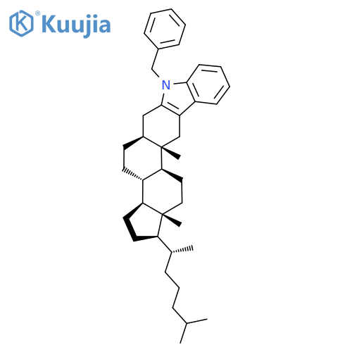 (1S,2S,5R,6R,9S,10R,13S)-16-Benzyl-1,5-dimethyl-6-[(2R)-6-methylheptan-2-yl]-16-azahexacyclo[11.11.0.02,10.05,9.015,23.017,22]tetracosa-15(23),17,19,21-tetraene structure