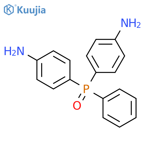 Benzenamine, 4,4'-(phenylphosphinylidene)bis- structure