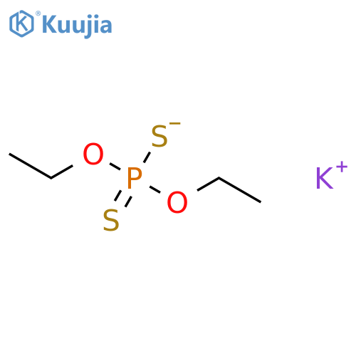Phosphorodithioic acid,O,O-diethyl ester, potassium salt (1:1) structure