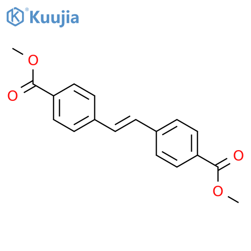 (e)-Dimethyl 4,4'-(ethene-1,2-diyl)dibenzoate structure