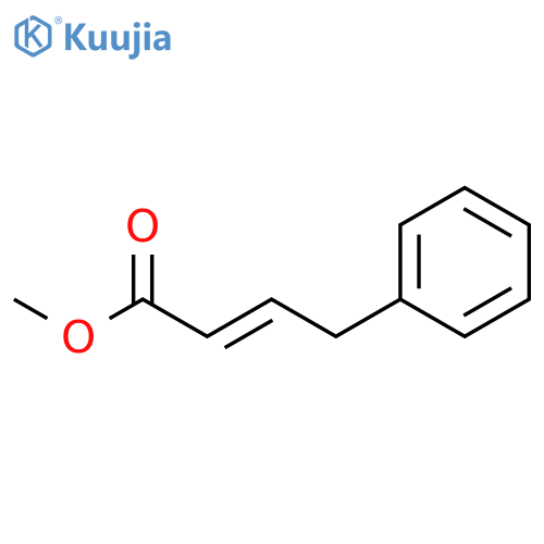 2-Butenoic acid, 4-phenyl-, methyl ester, (2E)- structure