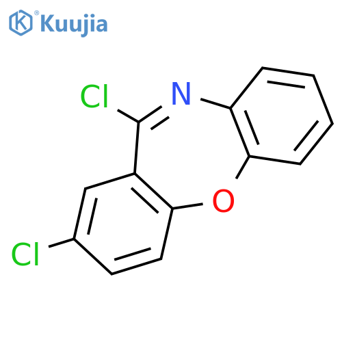2,11-Dichlorodibenzb,f1,4oxazepine structure