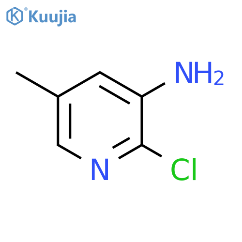2-Chloro-5-methylpyridin-3-amine structure