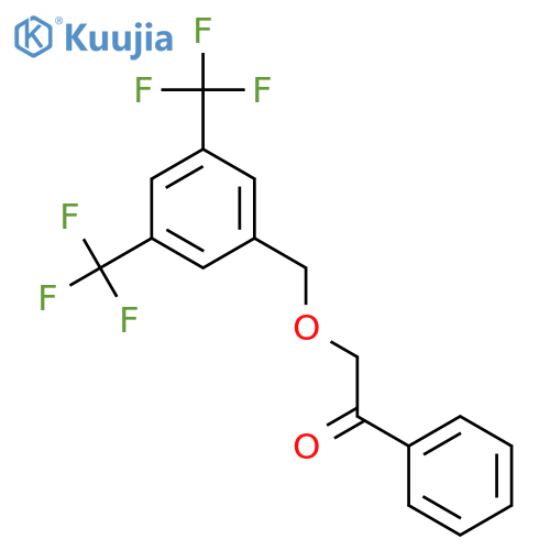 Ethanone, 2-[[3,5-bis(trifluoromethyl)phenyl]methoxy]-1-phenyl- structure