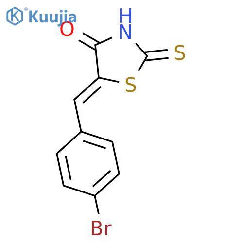 4-Thiazolidinone, 5-[(4-bromophenyl)methylene]-2-thioxo- structure