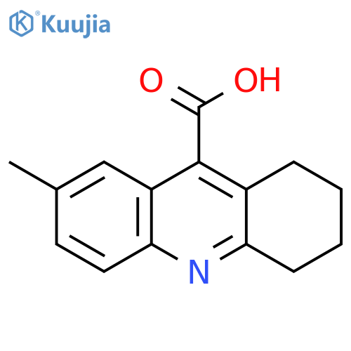 7-Methyl-1,2,3,4-tetrahydroacridine-9-carboxylic Acid structure