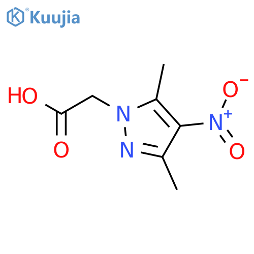 (3,5-Dimethyl-4-nitro-1H-pyrazol-1-yl)acetic Acid structure