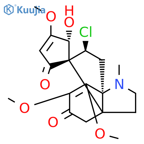 (1R,3'aS,5R,7'aS,9'S)-9'-Chloro-2',3'-dihydro-5-hydroxy-4,6',7'-trimethoxy-1-methylspiro[3-cyclopentene-1,10'- structure
