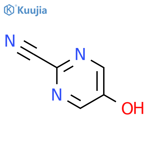 5-Hydroxypyrimidine-2-carbonitrile structure