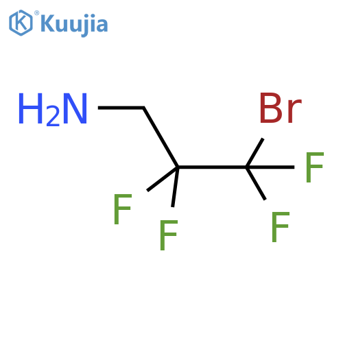 3-Bromo-2,2,3,3-tetrafluoropropylamine structure
