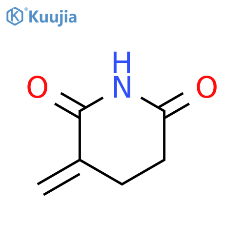 3-methylene-2,6-Piperidinedione structure