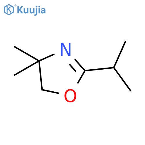 2-Isopropyl-4,4-Dimethyl-4,5-Dihydro-1,3-Oxazole structure
