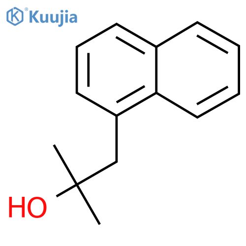 2-methyl-1-(naphthalen-1-yl)propan-2-ol structure