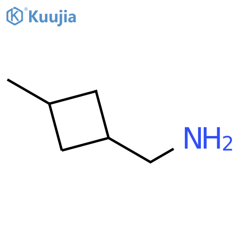1-(3-methylcyclobutyl)methanamine structure