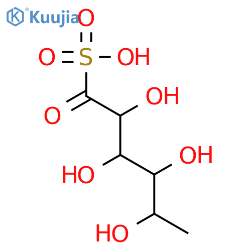 D-Glucose,6-deoxy-6-sulfo- (6CI,7CI,8CI,9CI) structure