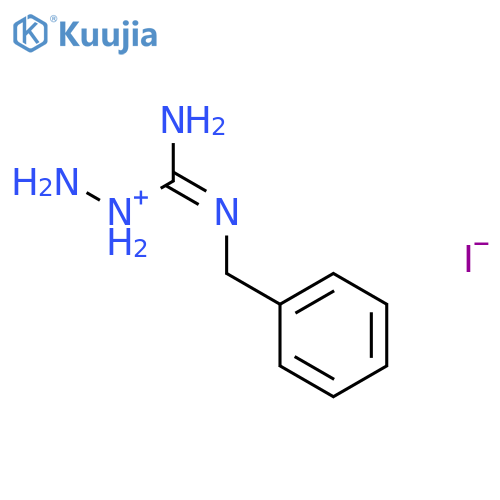 (N'-benzylcarbamimidoyl)hydrazinium iodide structure
