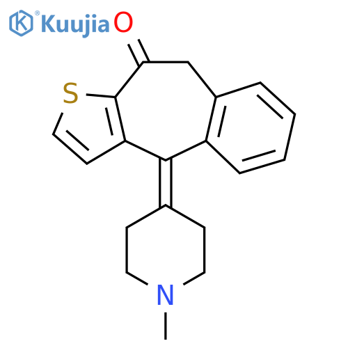 Ketotifen structure