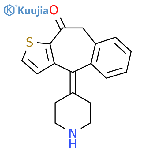 Norketotifen structure