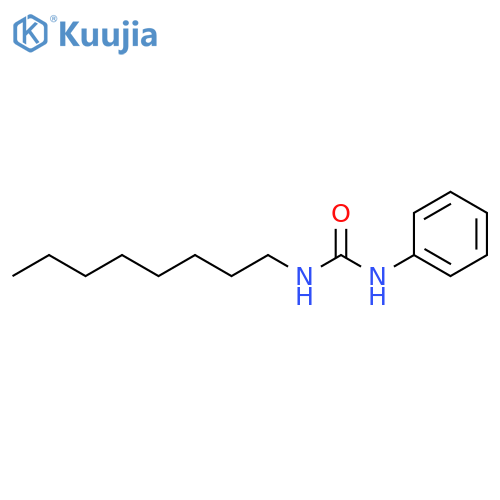 Urea, N-octyl-N'-phenyl- structure