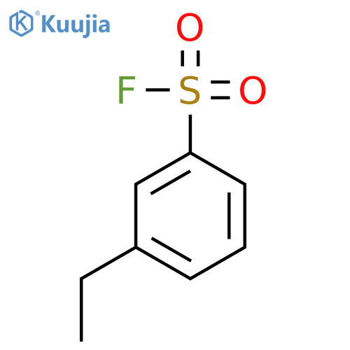 Benzenesulfonylfluoride, 3-ethyl- structure