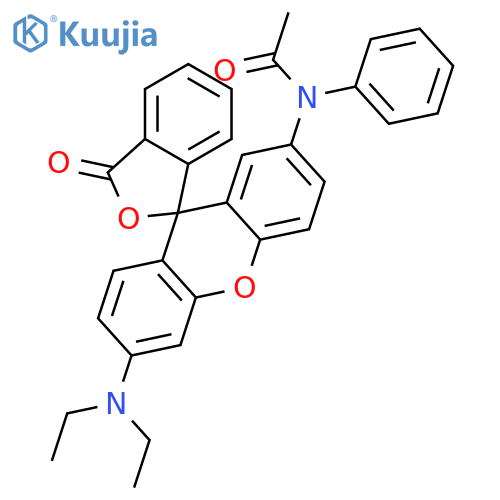 Acetamide,N-[6'-(diethylamino)-3-oxospiro[isobenzofuran-1(3H),9'-[9H]xanthen]-2'-yl]-N-phenyl- structure